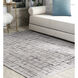 Ariella 59.1 X 59.1 inch Grey and Blue Indoor Rug, Small
