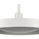 Nancy LED 13.75 inch Matte White Pendant Ceiling Light