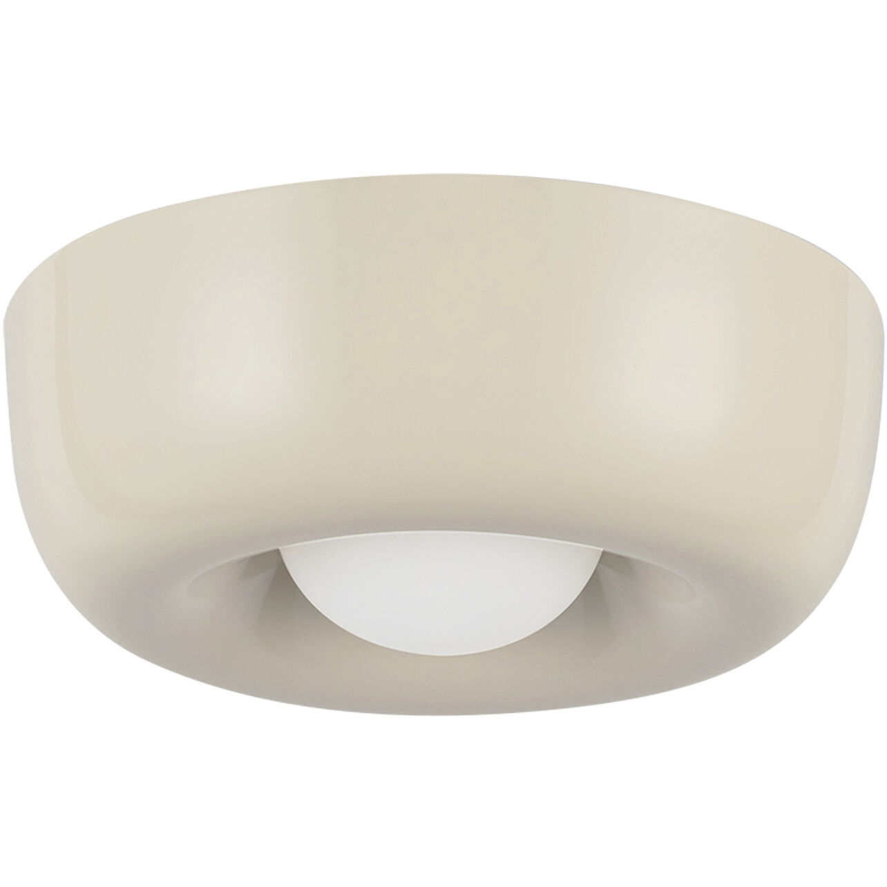 Hayden LED 6 inch Pearl White Flush Mount Ceiling Light