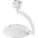 Orb 120 White LED Track Head - J-Type Ceiling Light