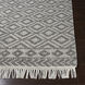 Farmhouse Tassels 120 X 96 inch Black/White Handmade Rug in 8 x 10