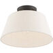 Belclaire 1 Light 13 inch English Bronze Semi-Flush Mount Ceiling Light