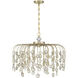 Irina 6 Light 26 inch Noble Brass Chandelier Ceiling Light