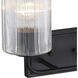 Aspen LED 16 inch Matte Black Vanity Wall Light