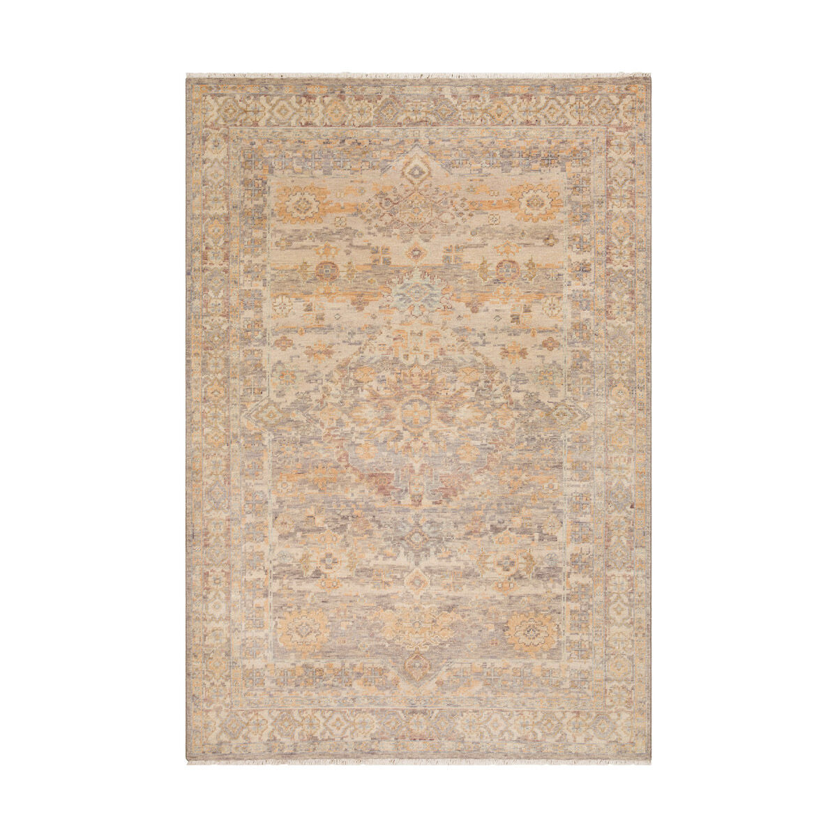 Cappadocia 36 X 24 inch Khaki/Taupe/Wheat/Tan/Mauve Rugs, Rectangle