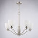Bellwood 5 Light 24.5 inch Satin Nickel Chandelier Ceiling Light