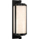 Great Outdoors Salt Creek LED 32.25 inch Coal Outdoor Wall Sconce