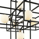 Plaza LED 17.5 inch Carbon and Havana Gold Pendant Ceiling Light
