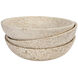 Marble 10 X 3 inch Bowls, Set of 3