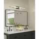Anello Minor Bath Vanity Light Wall Light in Black