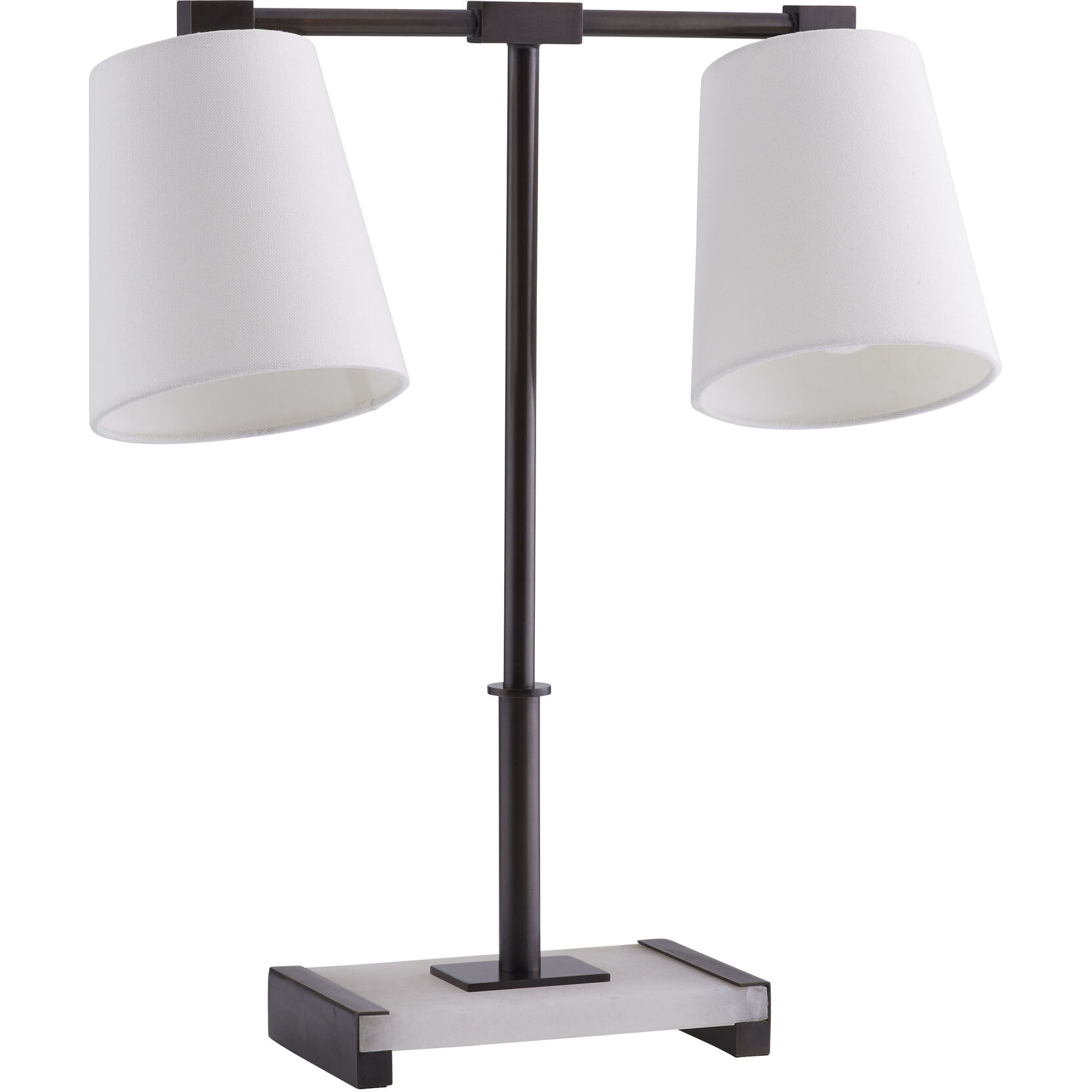 Messina 24 inch 60 watt Bronze Lamp Portable Light