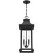 Hancock 3 Light 10.5 inch Black Outdoor Hanging Lantern
