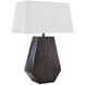Gentry 28 inch 150.00 watt Bronze Lamp Portable Light