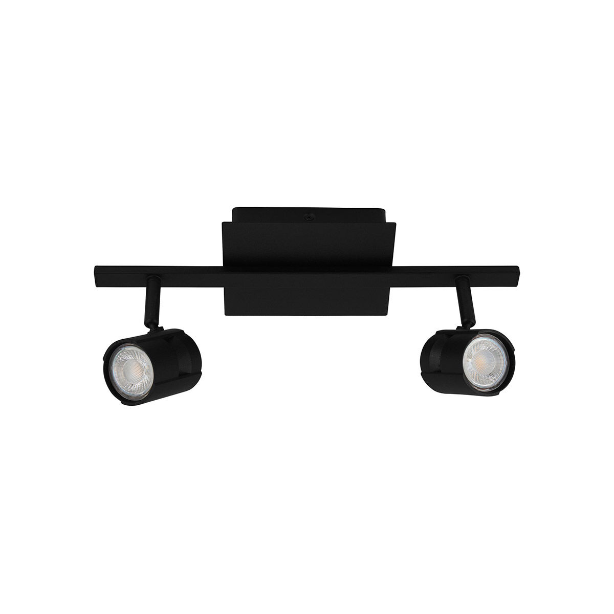 Vergiano 2 Light Black Track Light Ceiling Light