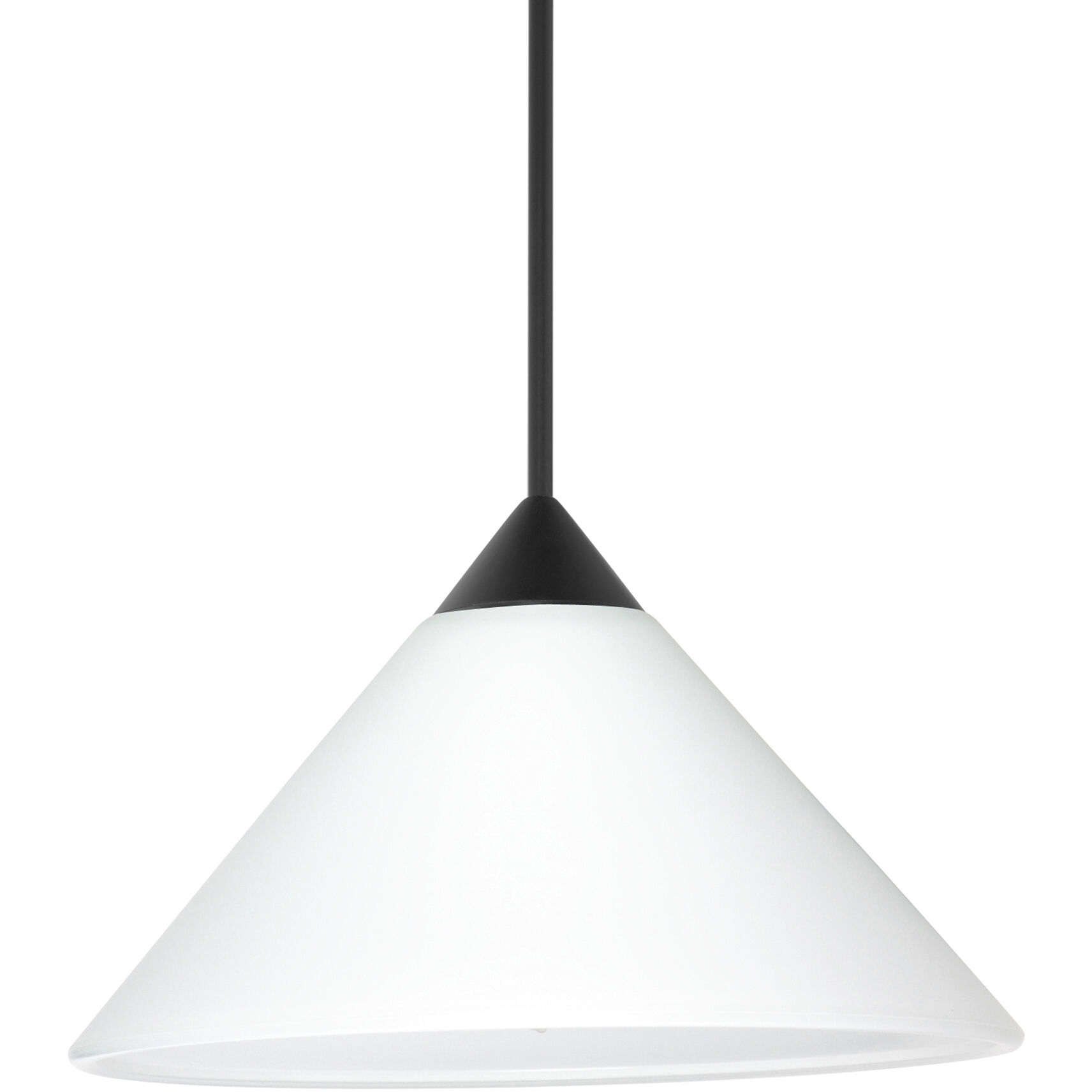 Kona 1 Light Black Cord Pendant Ceiling Light