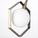 Desousa 8.75 inch Gold Chandelier Ceiling Light