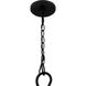 Blanche 15 Light 32 inch Matte Black Chandelier Ceiling Light