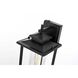 Sepviva 1 Light 12.5 inch Black Outdoor Wall Sconce