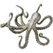 Octopus Pewter Shelf D&eacute;cor