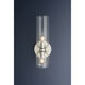 Sayville 2 Light 5.5 inch Polished Nickel Wall Sconce Wall Light