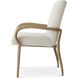 Catalina Dune Dining Chair, Wooden, Upholstered