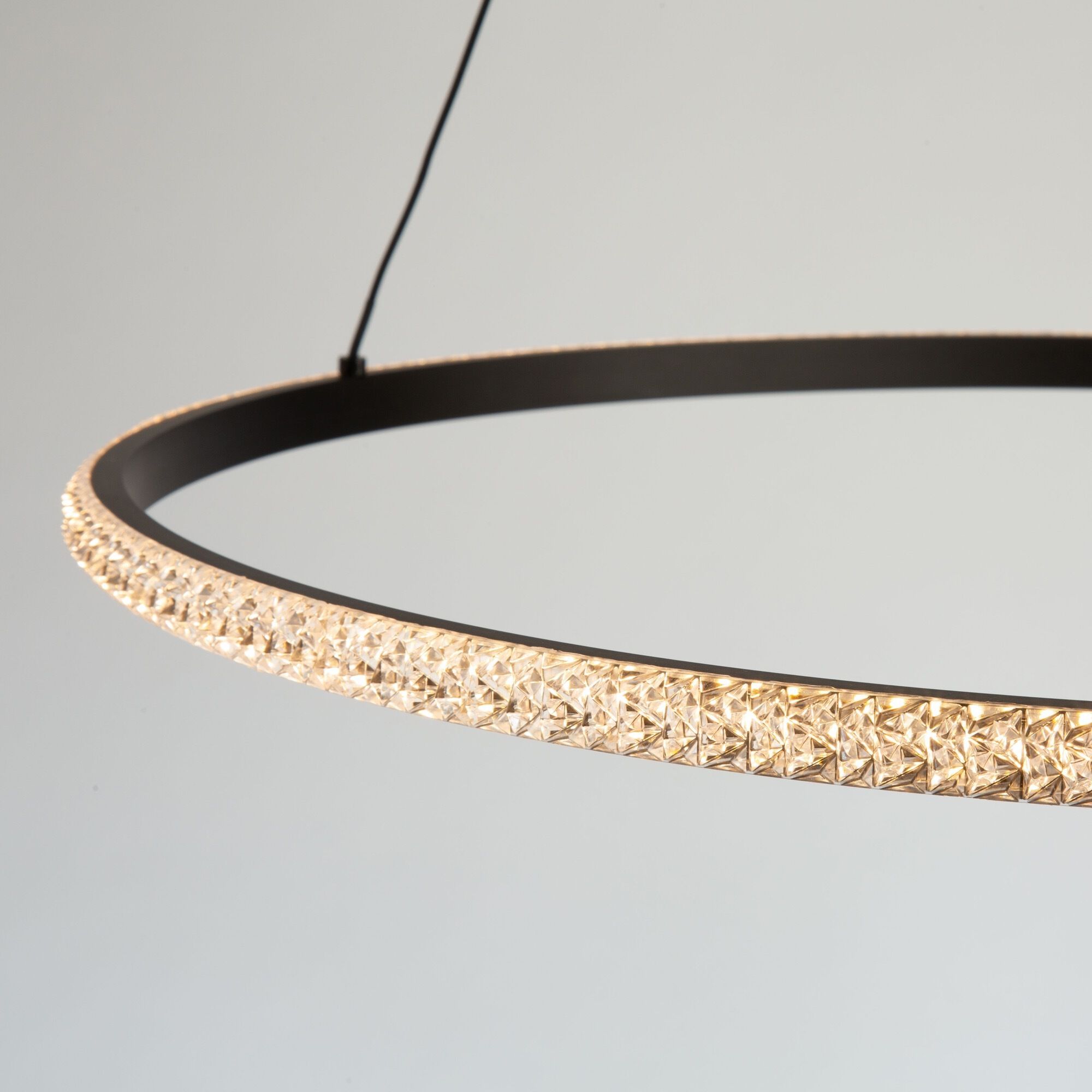 Nova LED 23.6 inch Black Pendant Ceiling Light