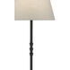 Lohn 69.5 inch 150 watt Mole Black Floor Lamp Portable Light