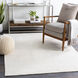 Amalfi 96 X 30 inch Cream Rug in 2.5 x 8, Runner
