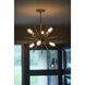Estelle LED 19 inch Natural Brass Pendant Ceiling Light