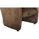 Marx Brown Velvet Occasional Chair