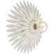 Broche Bath Sconce Wall Light in Matte White