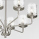 Starky 8 Light 31 inch Satin Nickel Chandelier Ceiling Light