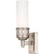 Westfield 1 Light 5 inch Brushed Nickel Bath Vanity Wall Light