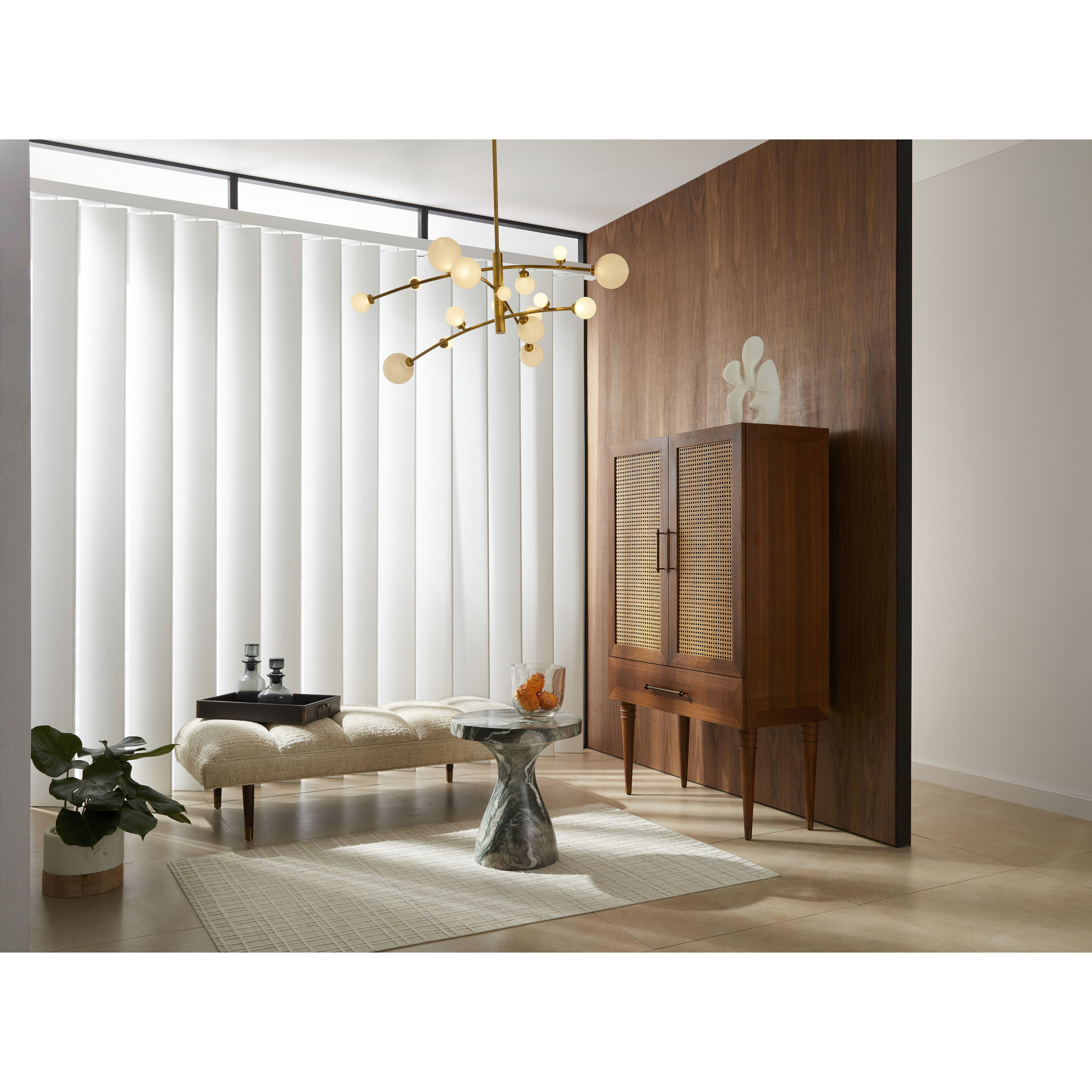 Maser 18 Light 45 inch Antique Brass Chandelier Ceiling Light