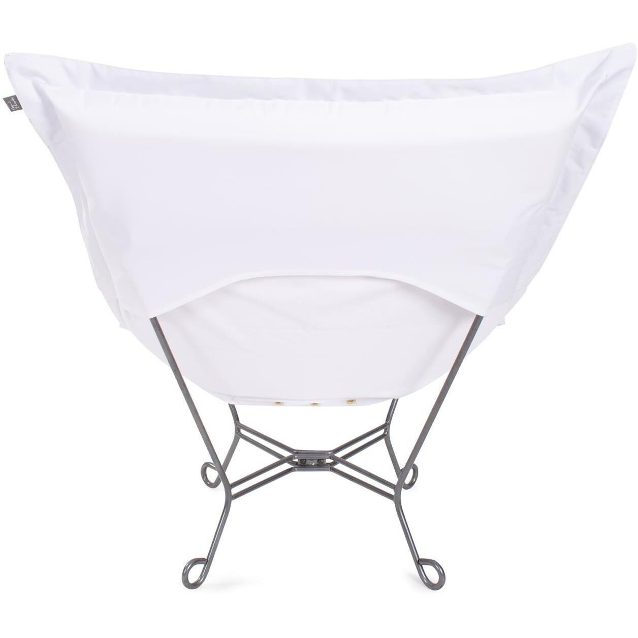 Syros Fog Outdoor Puff Scroll Chair