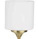 Lynzie 3 Light 23.88 inch Brushed Gold Bath Vanity Light Wall Light