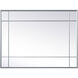 Viola 40 X 30 inch Silver Mirror