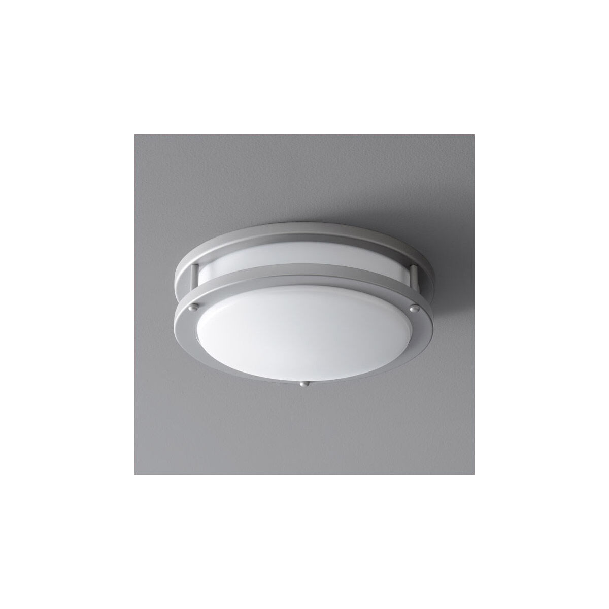 Oracle 1 Light 11 inch Grey Flush Mount Ceiling Light