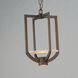 Quarry LED 12 inch Dark Bronze Mini Pendant Ceiling Light