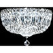 Zoe 3 Light 12 inch Silver Flush Mount Ceiling Light