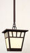 Savannah 1 Light 8 inch Rustic Brown Pendant Ceiling Light