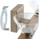 Blake LED 35.5 inch Champagne Gold and Polished Nickel Vanity Light Wall Light