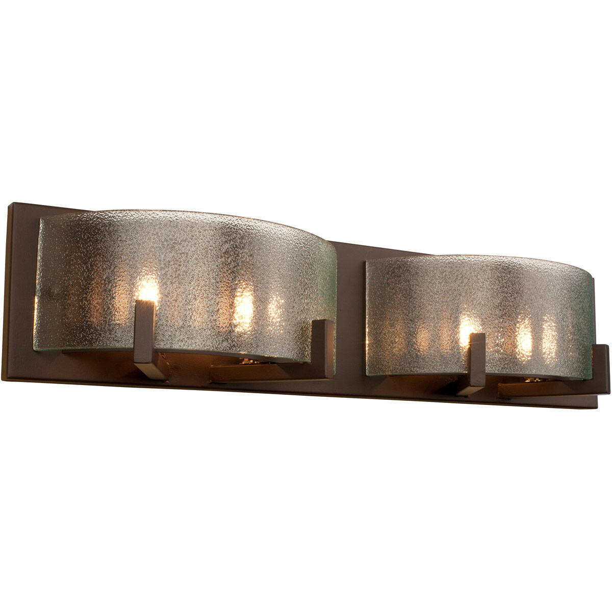 Firefly 4 Light 22 inch Industrial Bronze Bath Vanity Wall Light