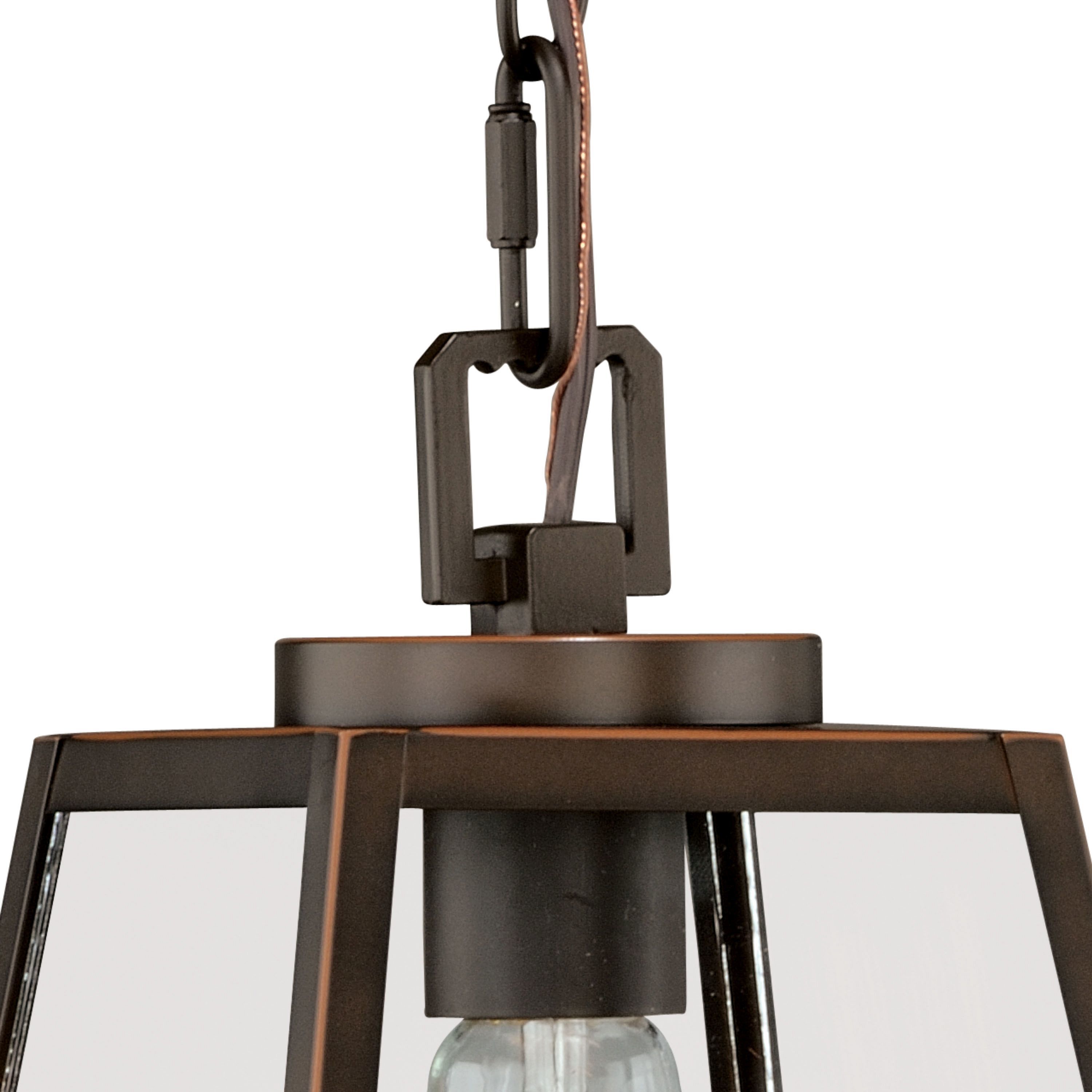 Grant 1 Light 7 inch Burnished Bronze Mini Pendant Ceiling Light