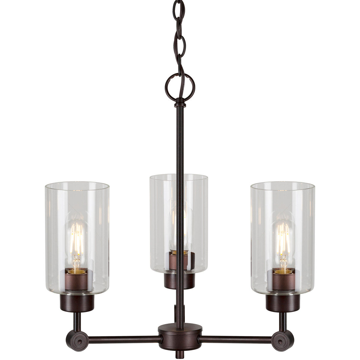 Jayden 3 Light 18.00 inch Chandelier