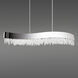Signature Soleil LED 46.5 inch Polished Nickel Linear Pendant Ceiling Light, Schonbek Signature