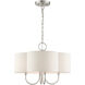 Solstice 4 Light 18 inch Brushed Nickel Chandelier Ceiling Light