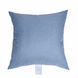 Dann Foley 24 inch Chambray Blue and White Decorative Pillow