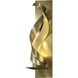 Folio 1 Light 5.7 inch Modern Brass Sconce Wall Light