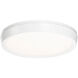 Argo 1 Light 7 inch White Flush Mount Ceiling Light